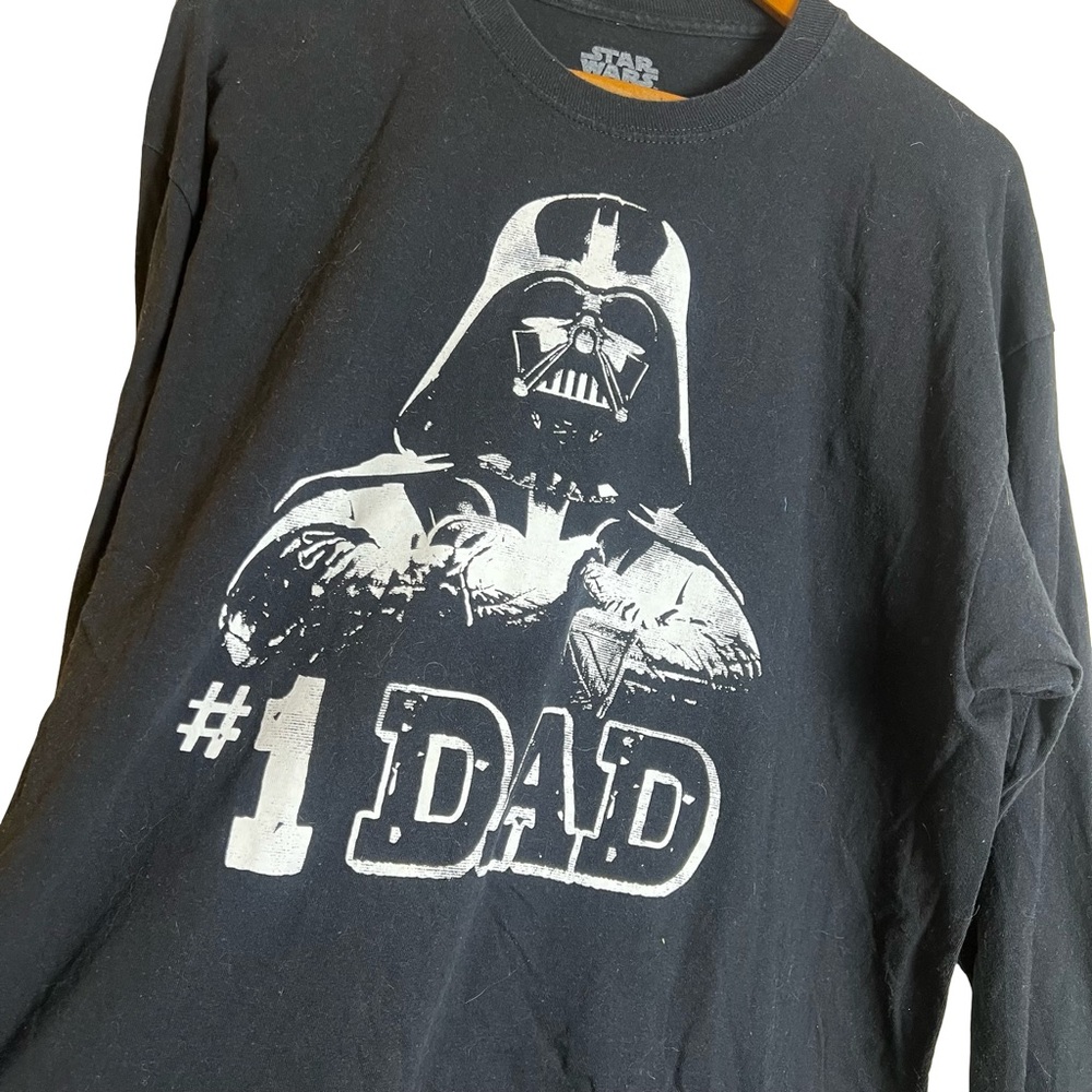 Star Wars #1 dad long sleeve‎ graphic tee - Picture 2 of 5